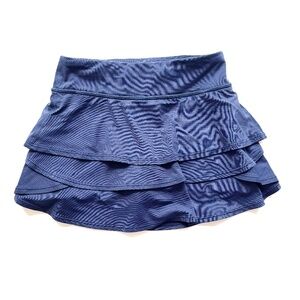 Athleta Girl Tiered Skirt- Navy Blue
